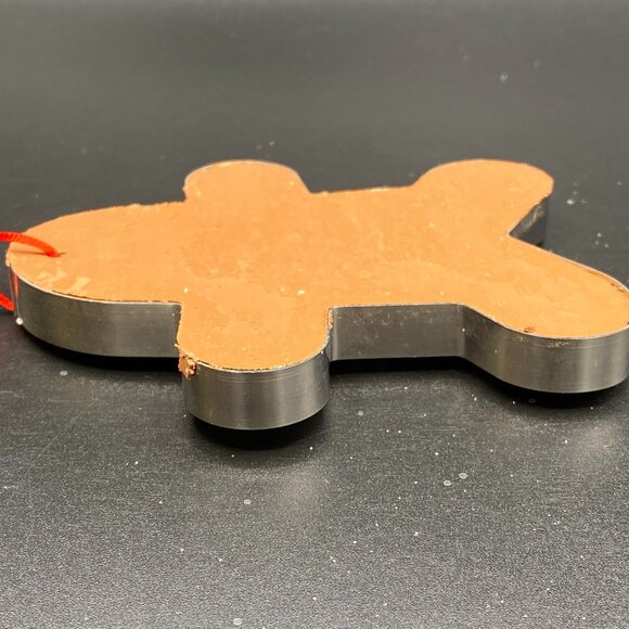 Gingerbread Boy Cookie Cutter Christmas Tree Ornament 4" Holiday Seasonal Decor - Picture 7 of 11